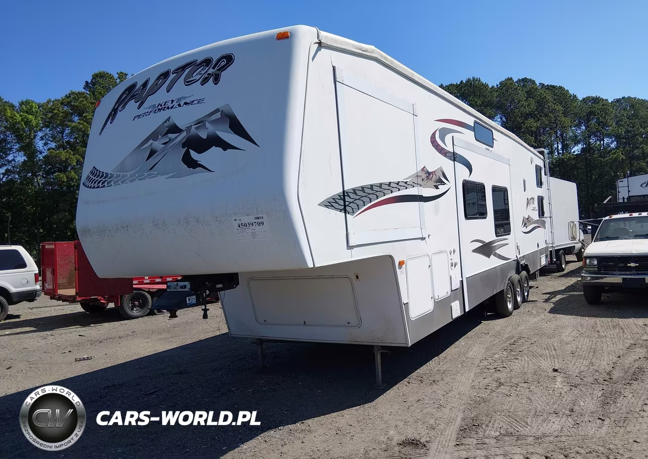 2007 Keystone Raptor VIN:4YDF371247R802175 - 2