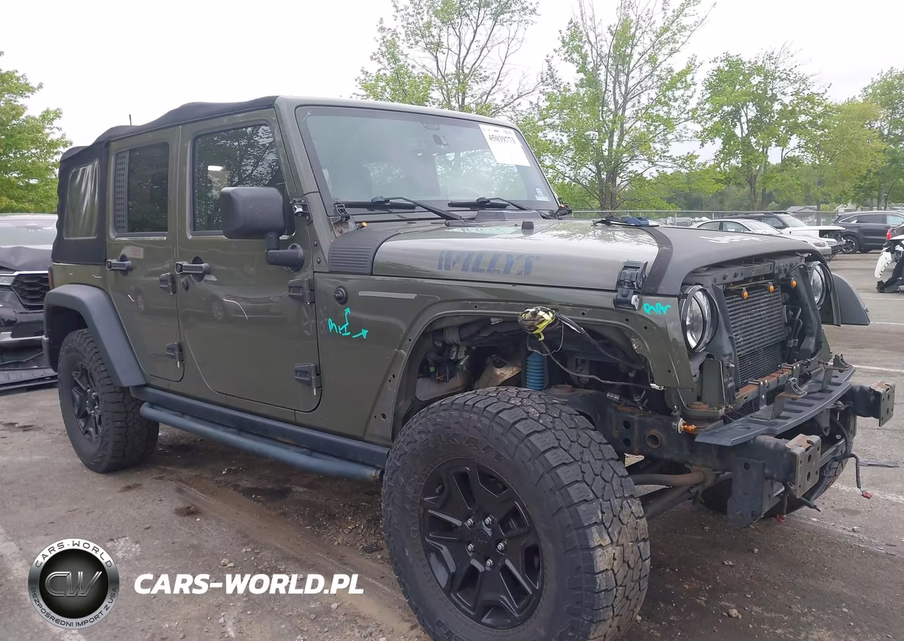 2015 Jeep Wrangler Unlimited Willys Wheeler VIN:1C4BJWDG2FL574445 - 17
