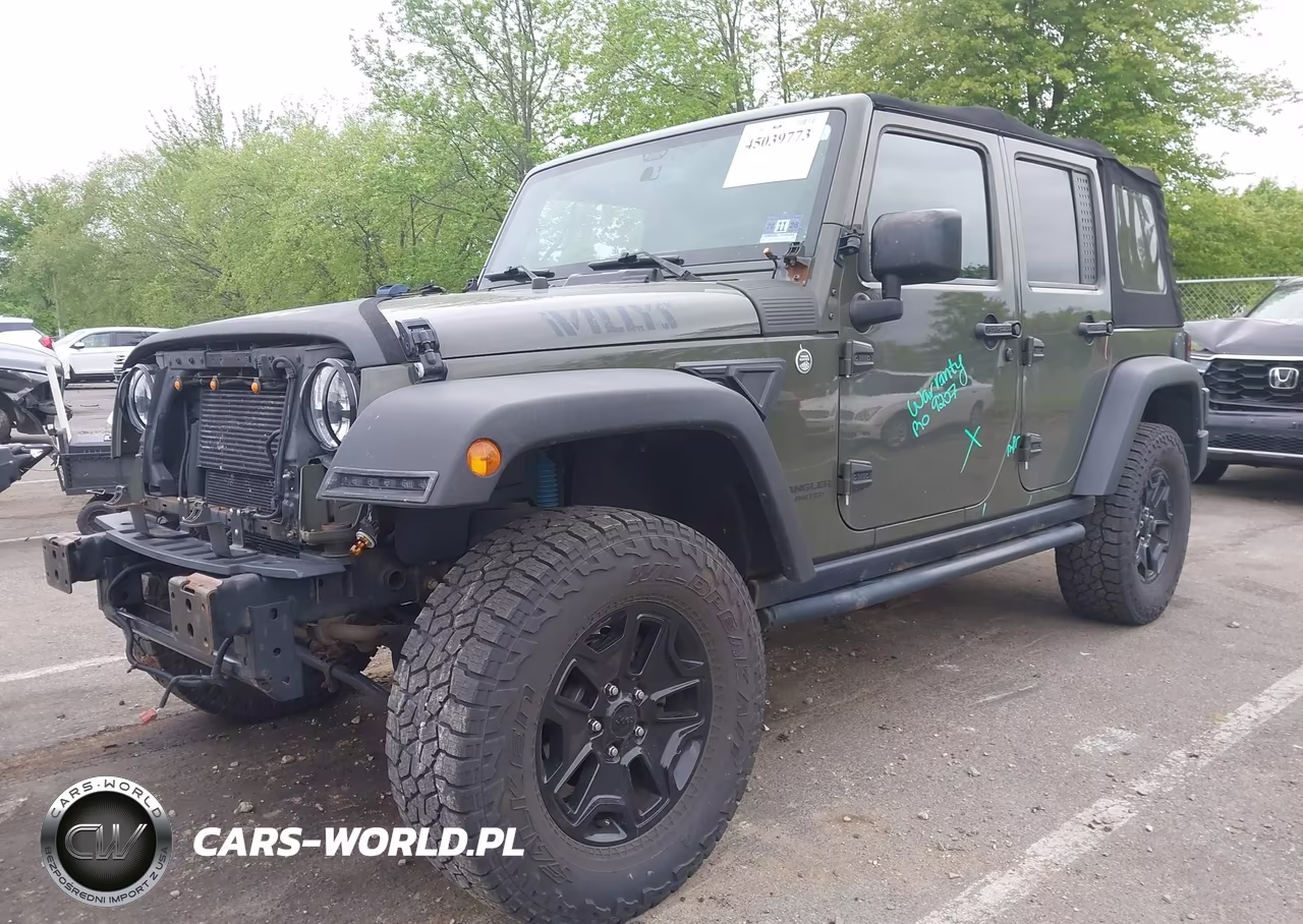 2015 Jeep Wrangler Unlimited Willys Wheeler VIN:1C4BJWDG2FL574445 - 2