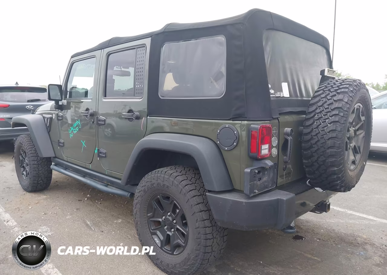 2015 Jeep Wrangler Unlimited Willys Wheeler VIN:1C4BJWDG2FL574445 - 3