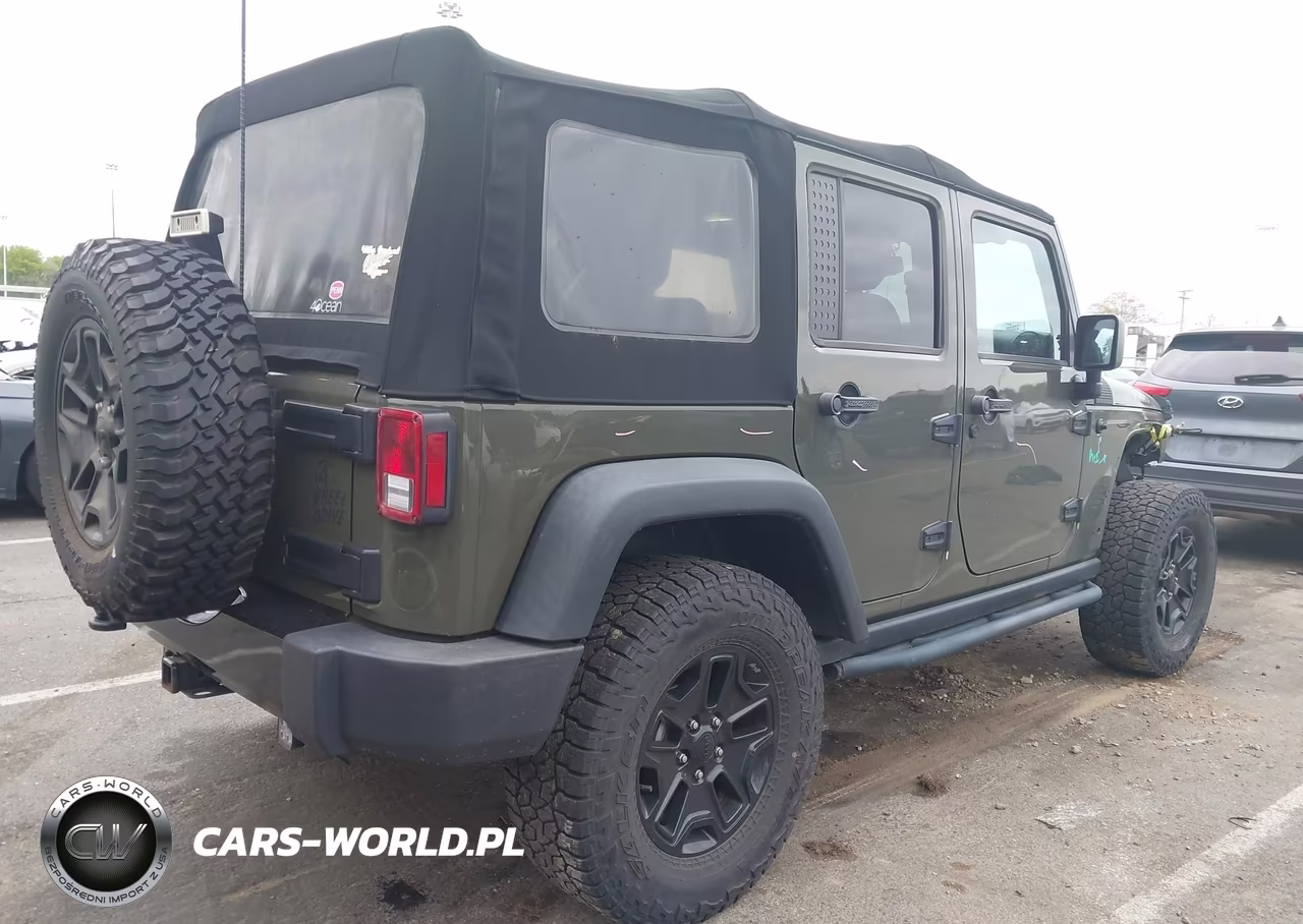 2015 Jeep Wrangler Unlimited Willys Wheeler VIN:1C4BJWDG2FL574445 - 4