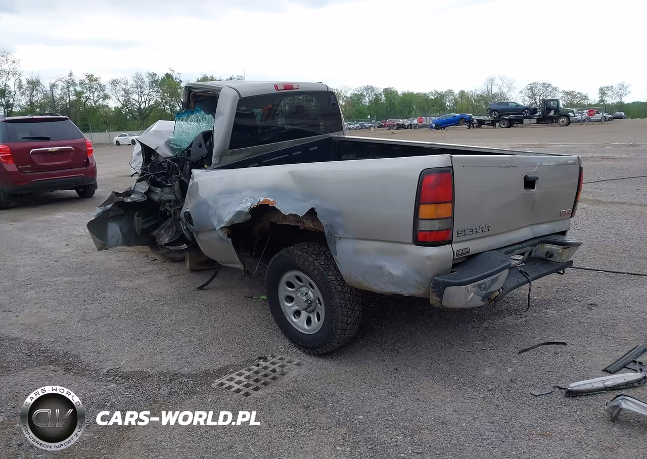 2005 GMC Sierra 1500 Work Truck VIN:1GTEC14X95Z237616 - 3
