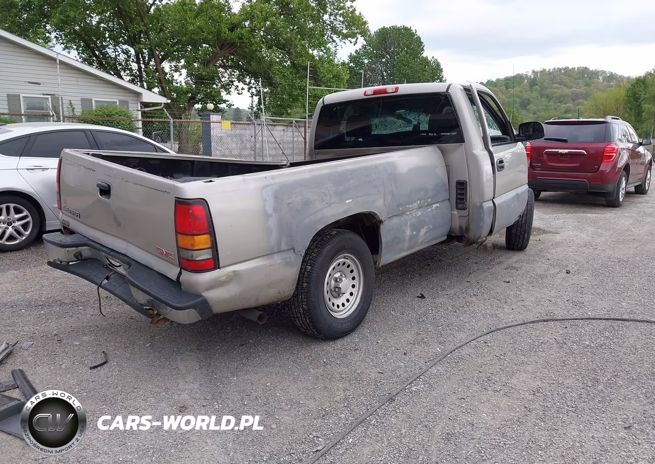 2005 GMC Sierra 1500 Work Truck VIN:1GTEC14X95Z237616 - 4
