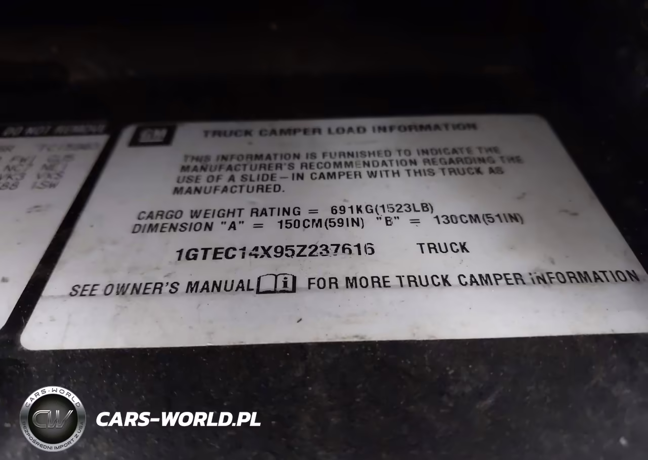 2005 GMC Sierra 1500 Work Truck VIN:1GTEC14X95Z237616 - 9