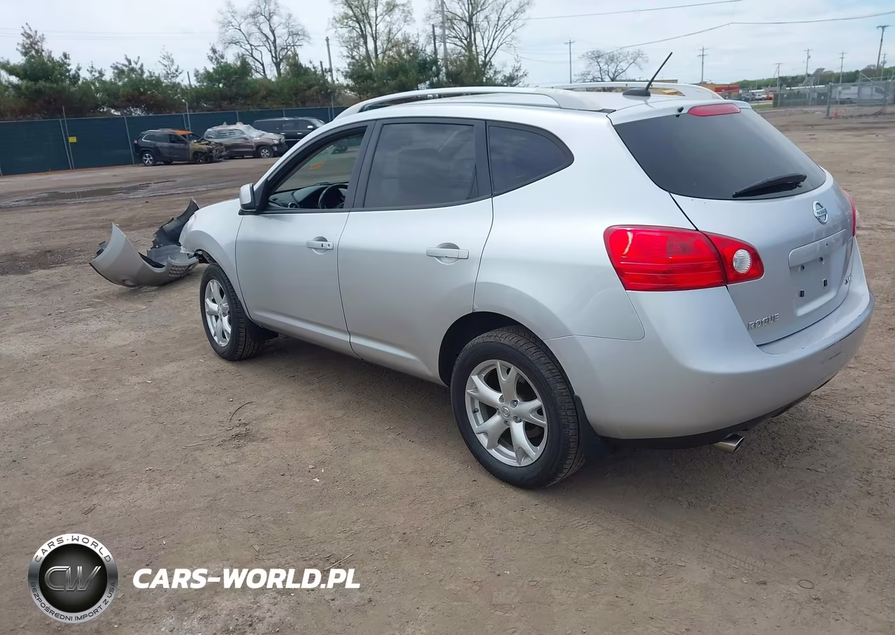 2008 Nissan Rogue Sl VIN:JN8AS58V48W400345 - 3