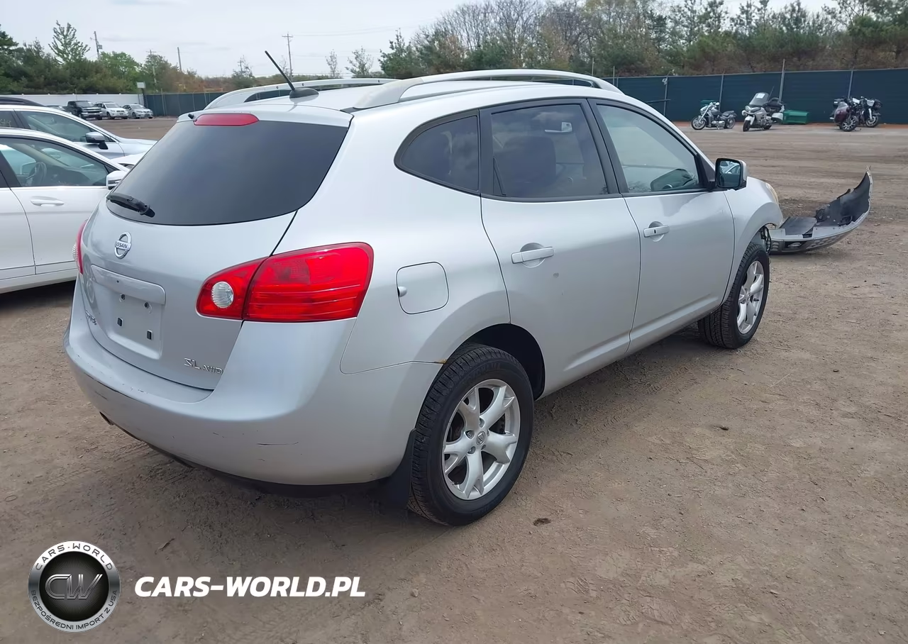 2008 Nissan Rogue Sl VIN:JN8AS58V48W400345 - 4