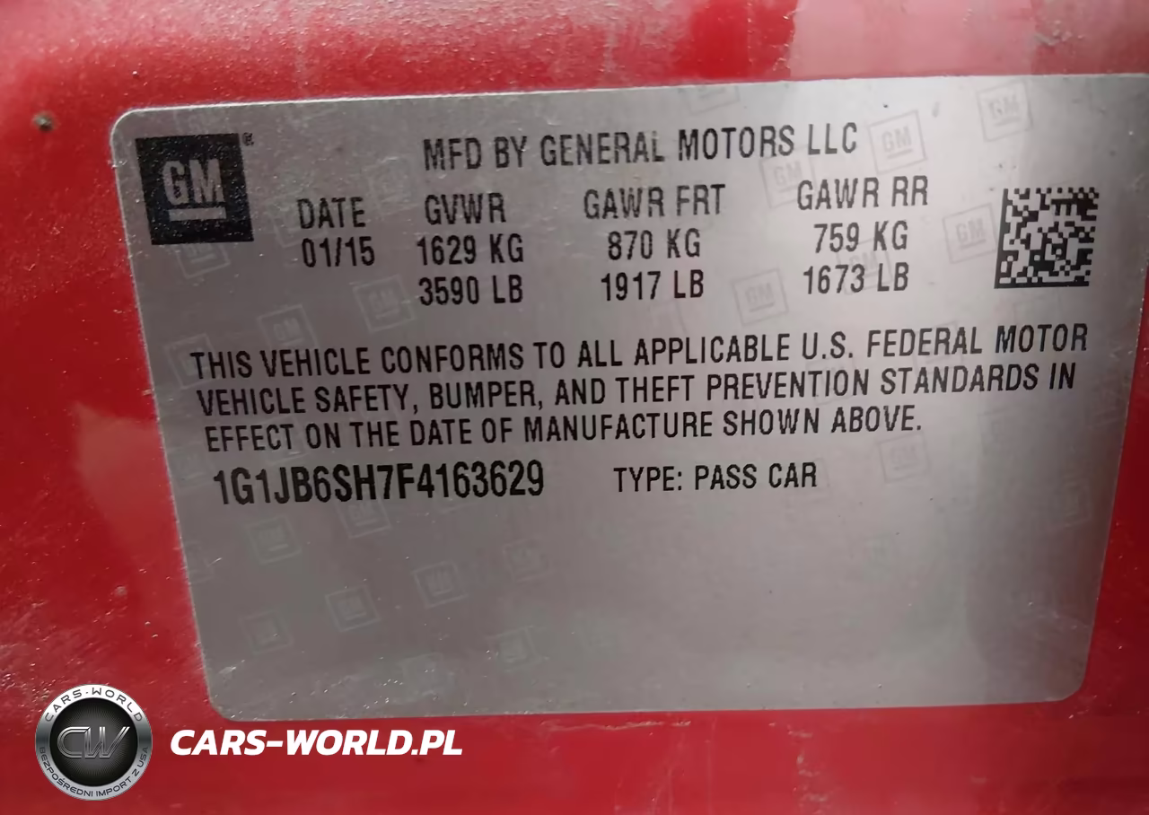 2015 Chevrolet Sonic Ls Manual VIN:1G1JB6SH7F4163629 - 9