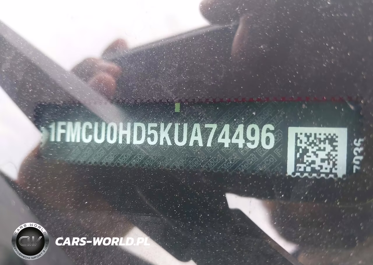 2019 Ford Escape Sel VIN:1FMCU0HD5KUA74496 - 9
