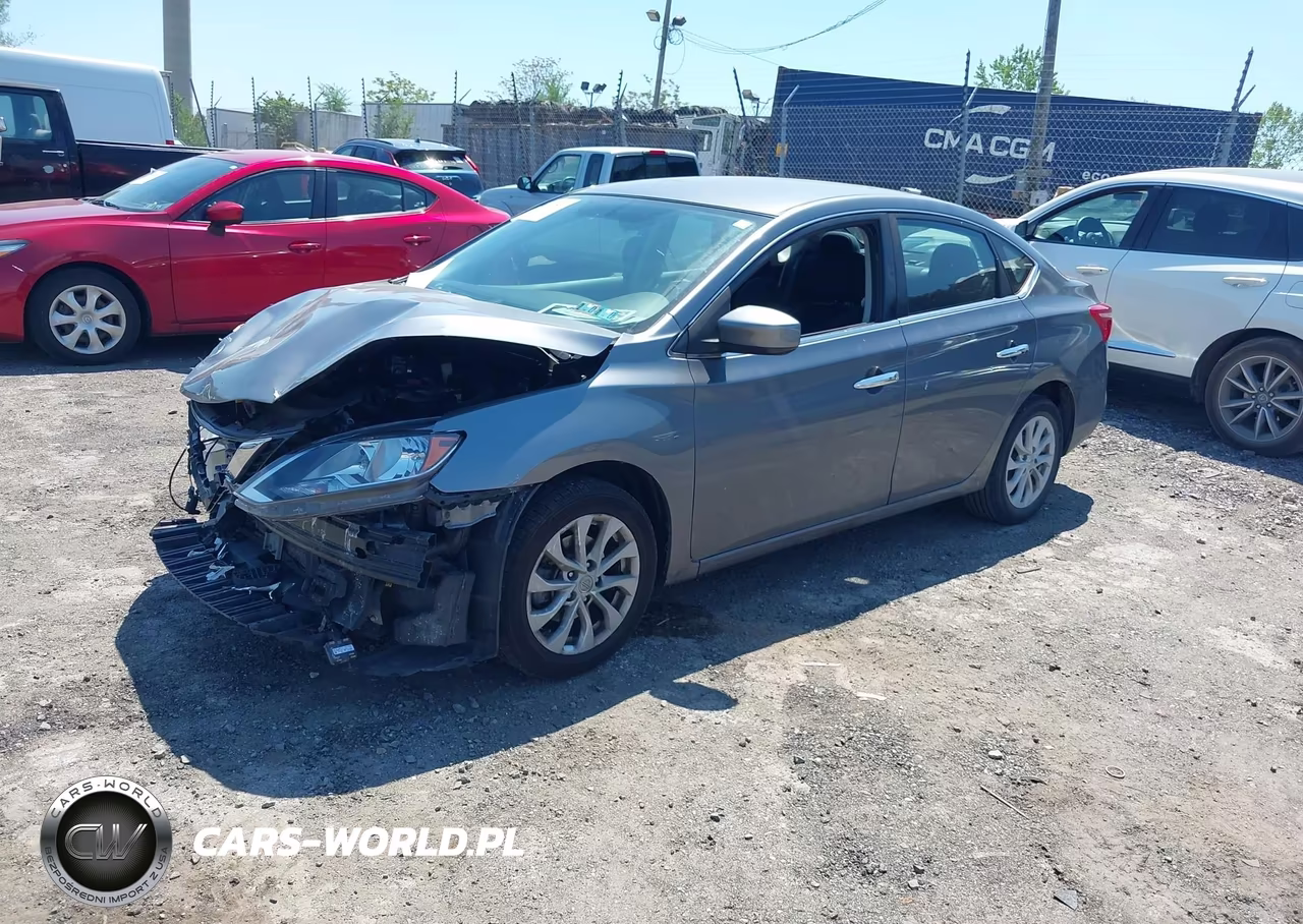 2019 Nissan Sentra Sv VIN:3N1AB7APXKY310610 - 2