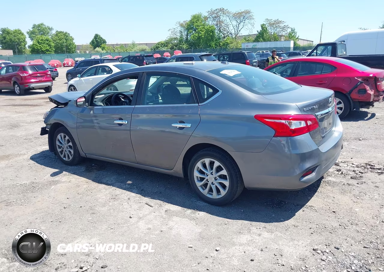 2019 Nissan Sentra Sv VIN:3N1AB7APXKY310610 - 3