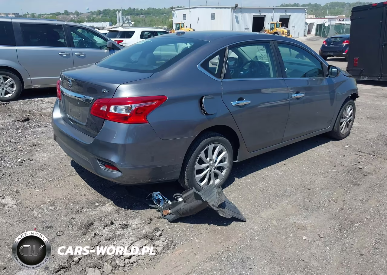 2019 Nissan Sentra Sv VIN:3N1AB7APXKY310610 - 4