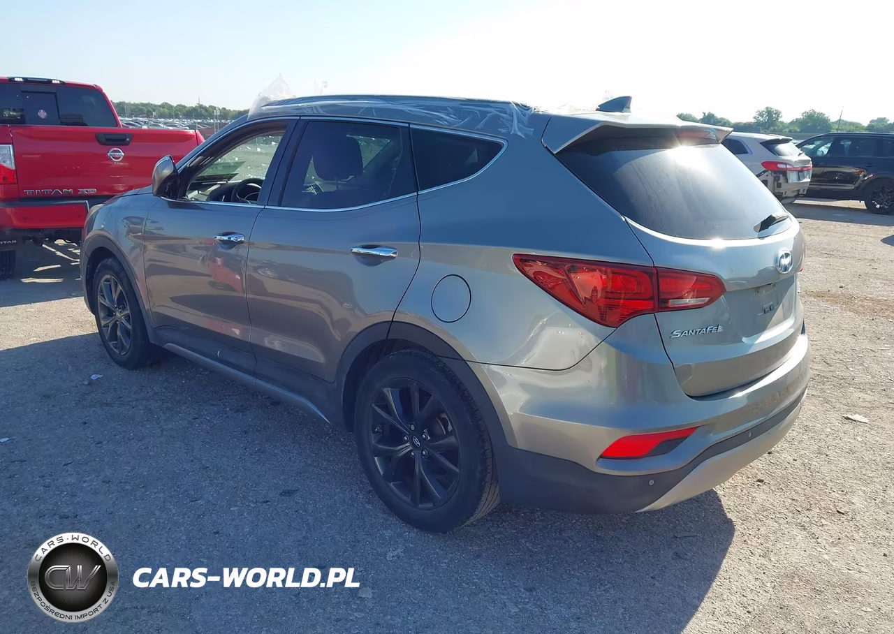 2017 Hyundai Santa Fe Sport 2.0T Ultimate VIN:5XYZW4LA5HG401678 - 3