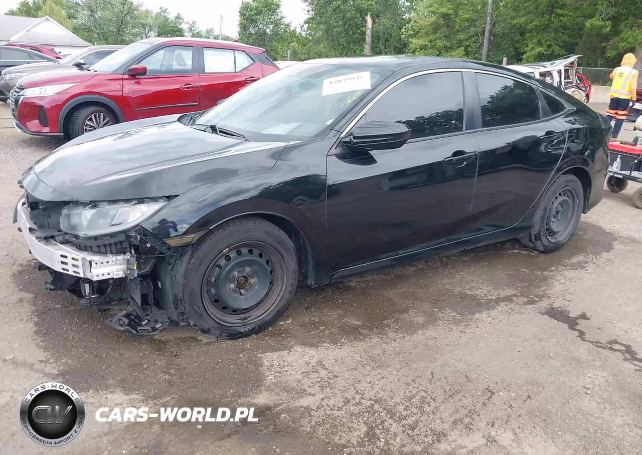 2019 Honda Civic Lx VIN:2HGFC2F62KH538675 - 2