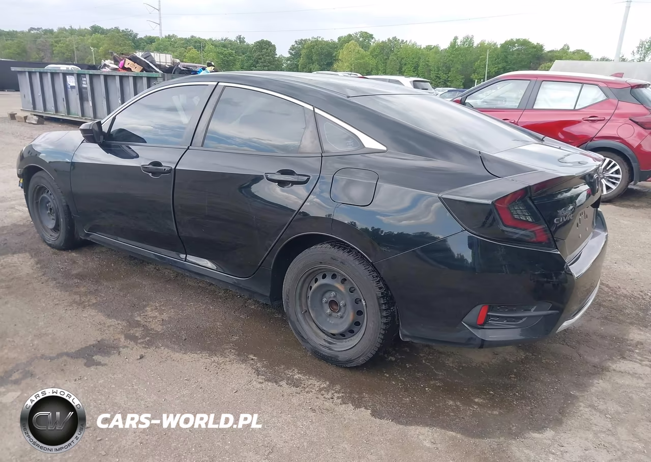 2019 Honda Civic Lx VIN:2HGFC2F62KH538675 - 3