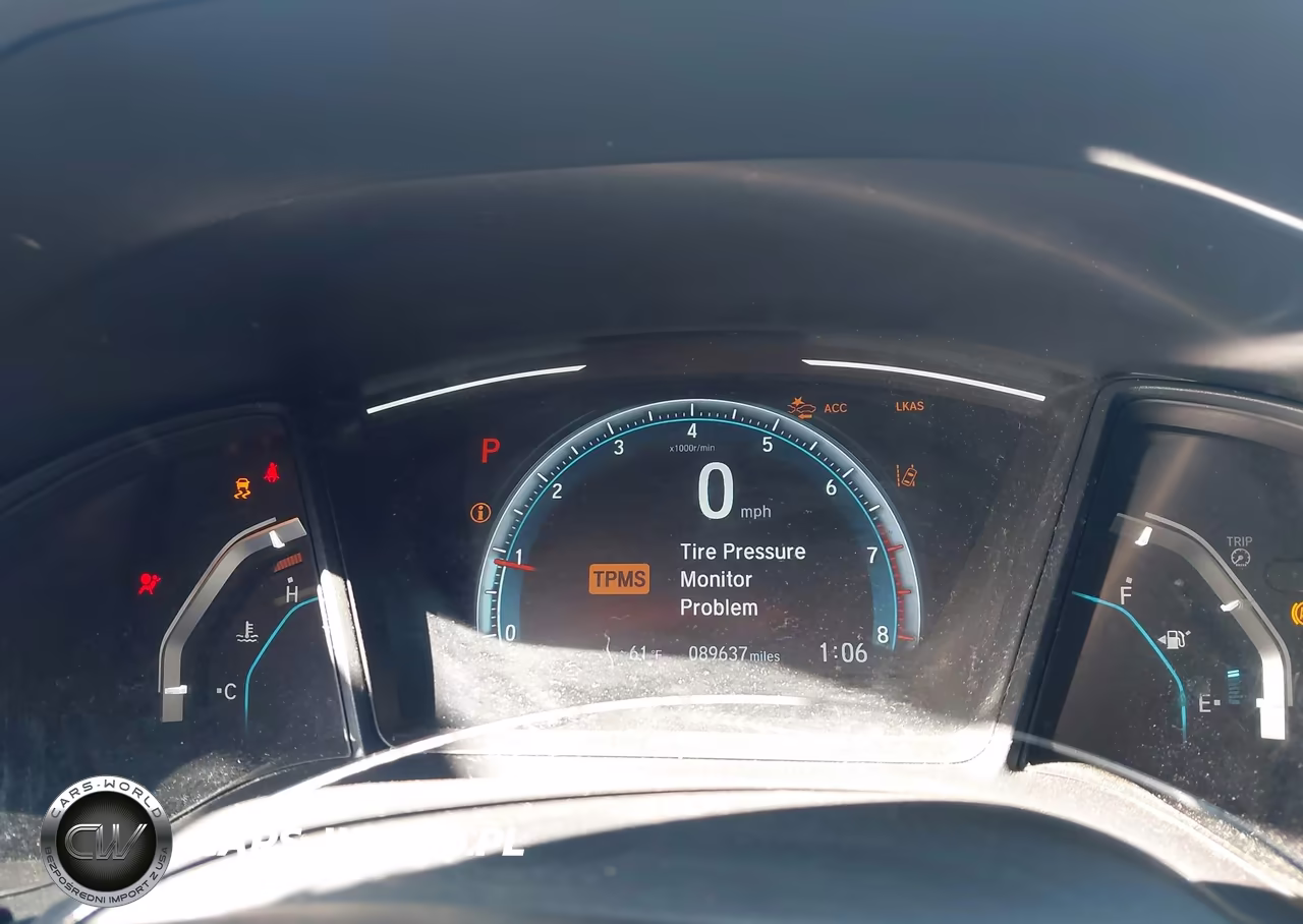 2019 Honda Civic Lx VIN:2HGFC2F62KH538675 - 7