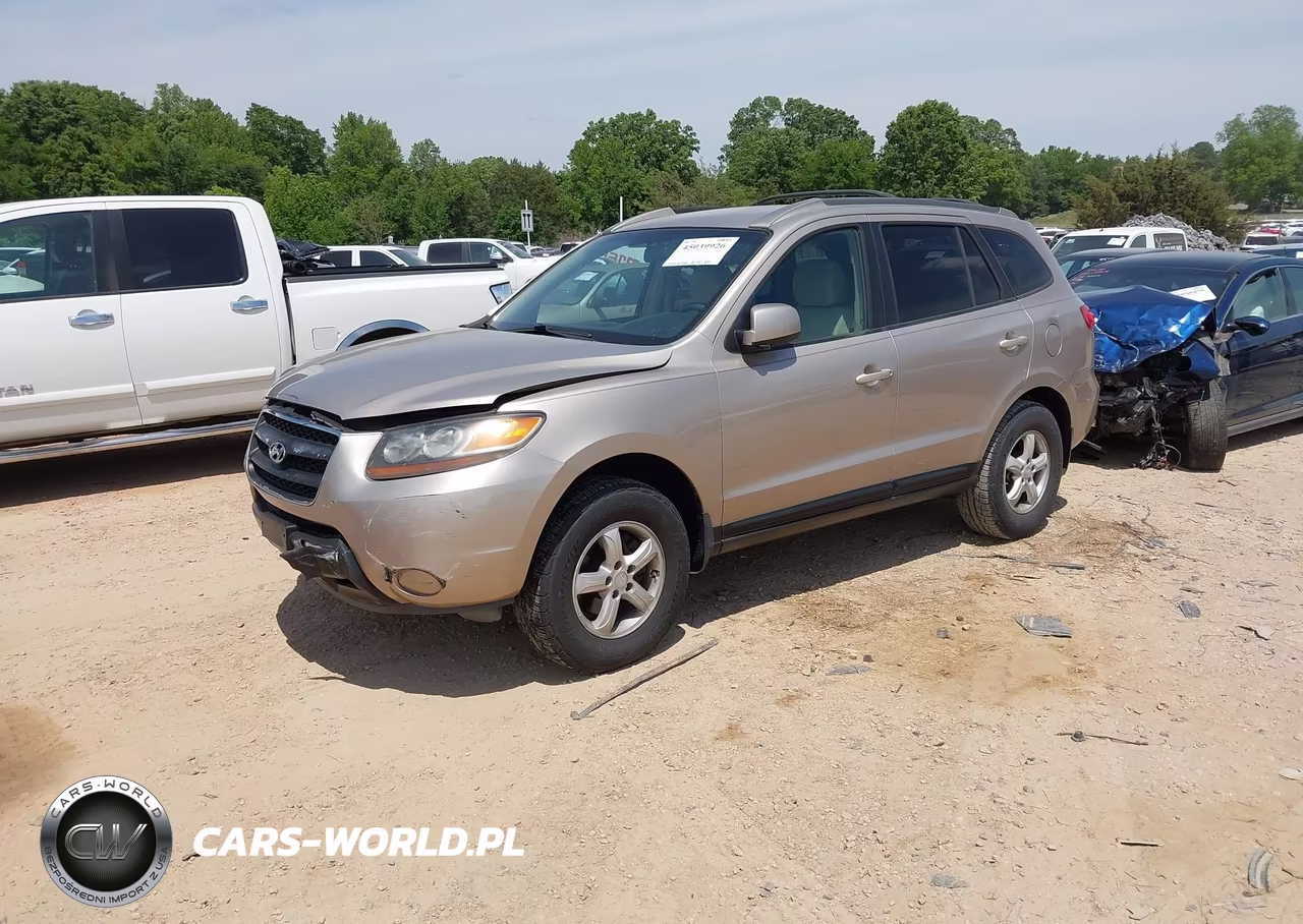 2007 Hyundai Santa Fe Gls VIN:5NMSG13D77H095451 - 2