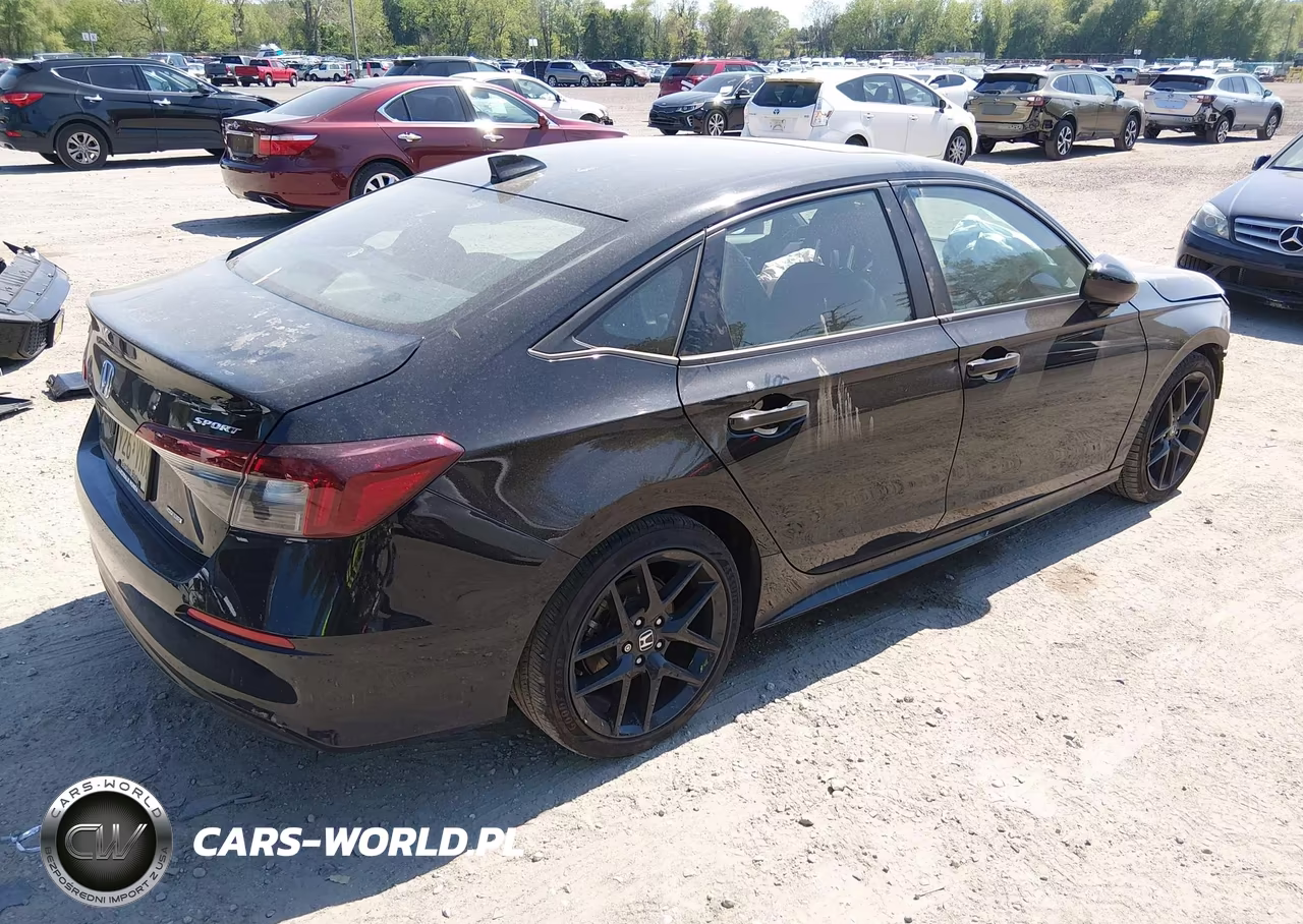 2025 Honda Civic Hybrid Sport-Sport Touring VIN:2HGFE4F80SH332603 - 4