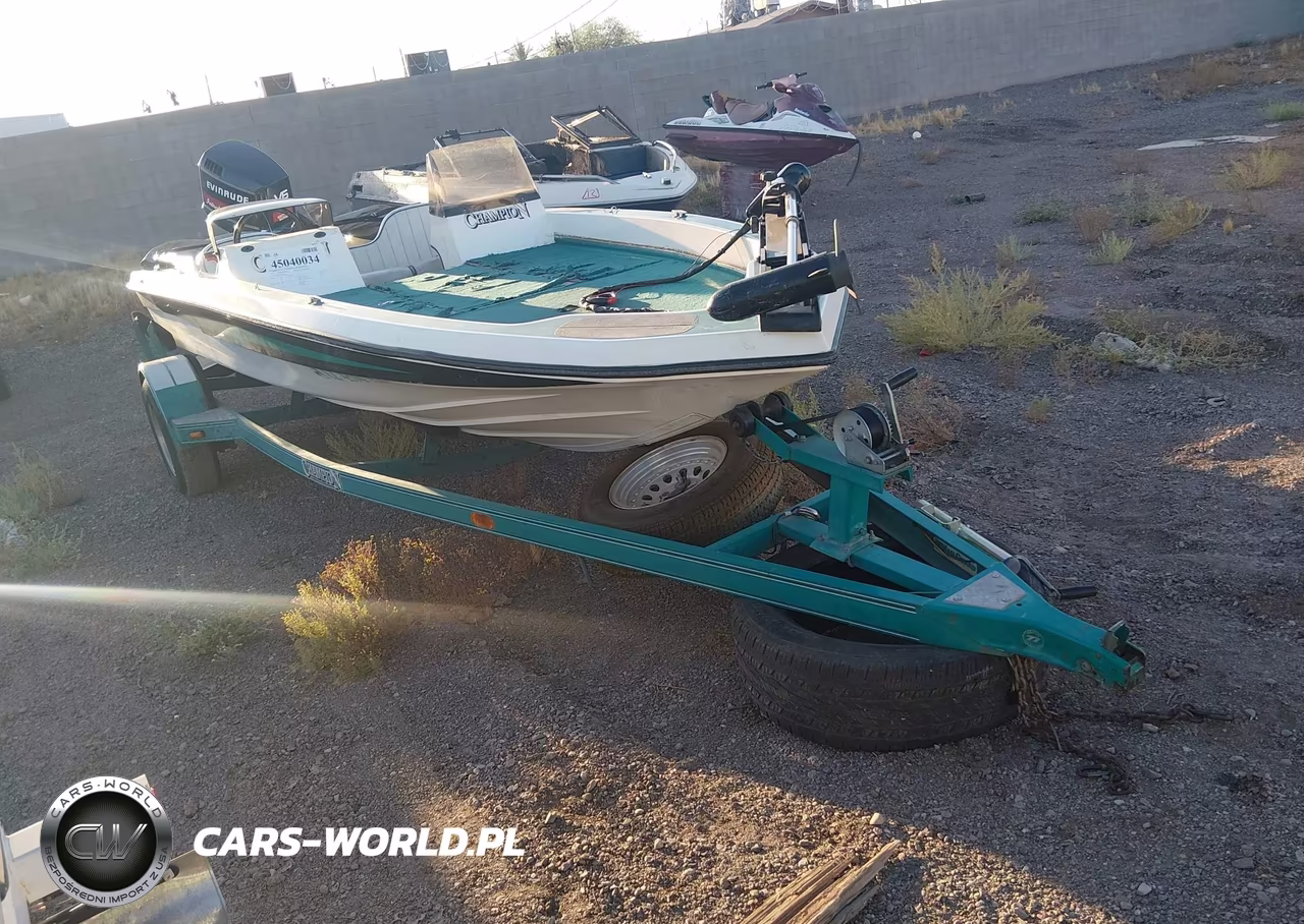 1993 Champion Boat And Trailer