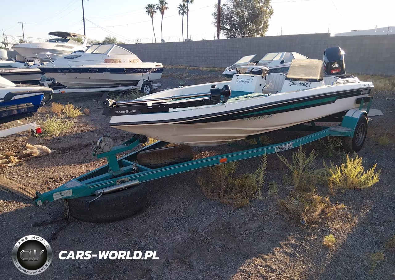 1993 Champion Boat And Trailer VIN:TSB19888C393 - 15