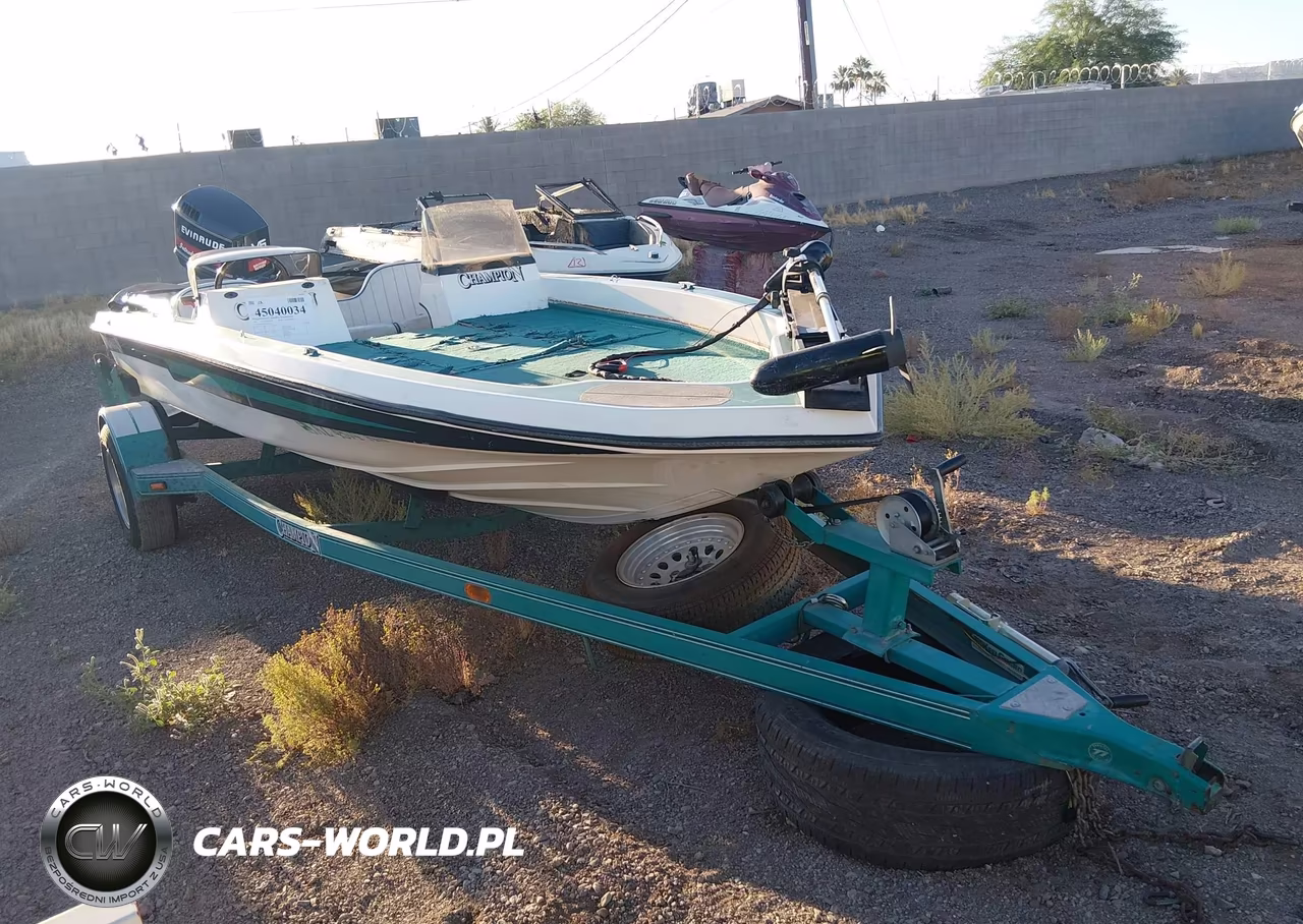 1993 Champion Boat And Trailer VIN:TSB19888C393 - 17