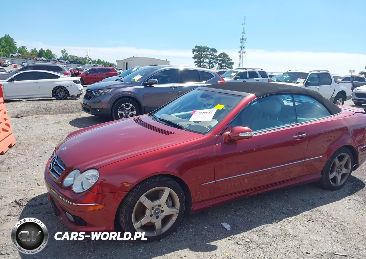 2005 Mercedes-Benz Clk 500 VIN:WDBTK75G85T040174 - 2