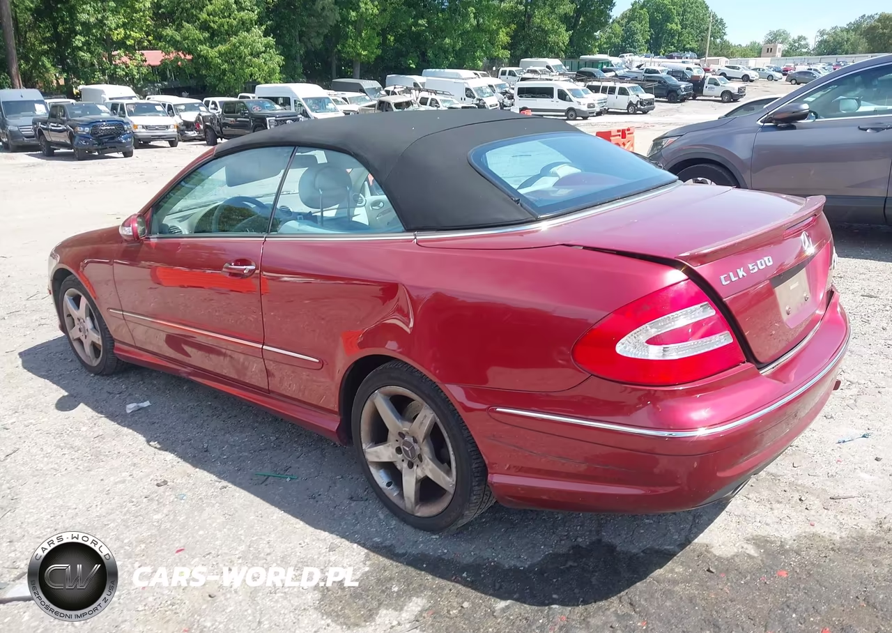 2005 Mercedes-Benz Clk 500 VIN:WDBTK75G85T040174 - 3