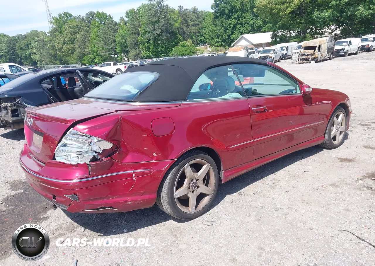 2005 Mercedes-Benz Clk 500 VIN:WDBTK75G85T040174 - 4