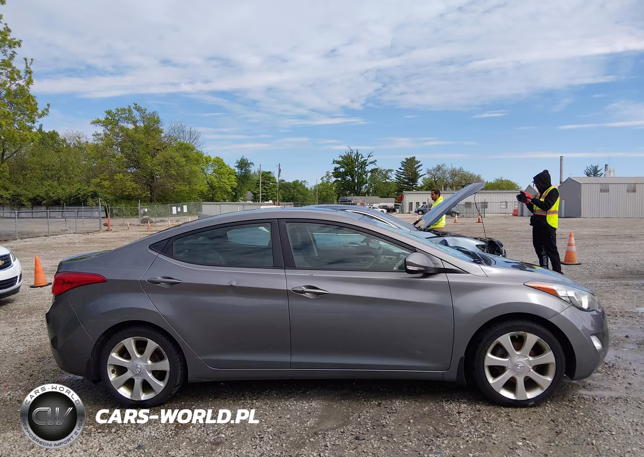 2012 Hyundai Elantra Limited VIN:5NPDH4AE4CH136814 - 14
