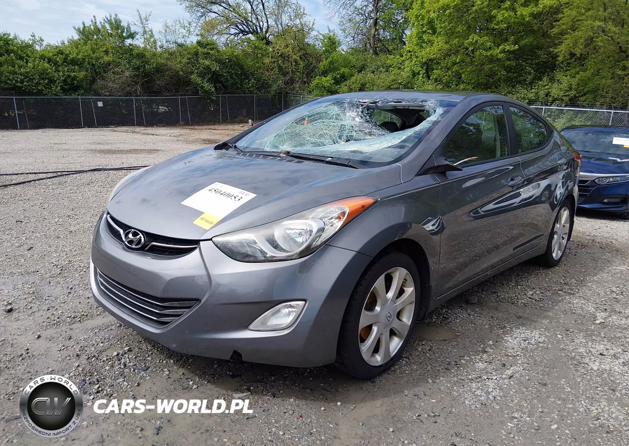 2012 Hyundai Elantra Limited VIN:5NPDH4AE4CH136814 - 2