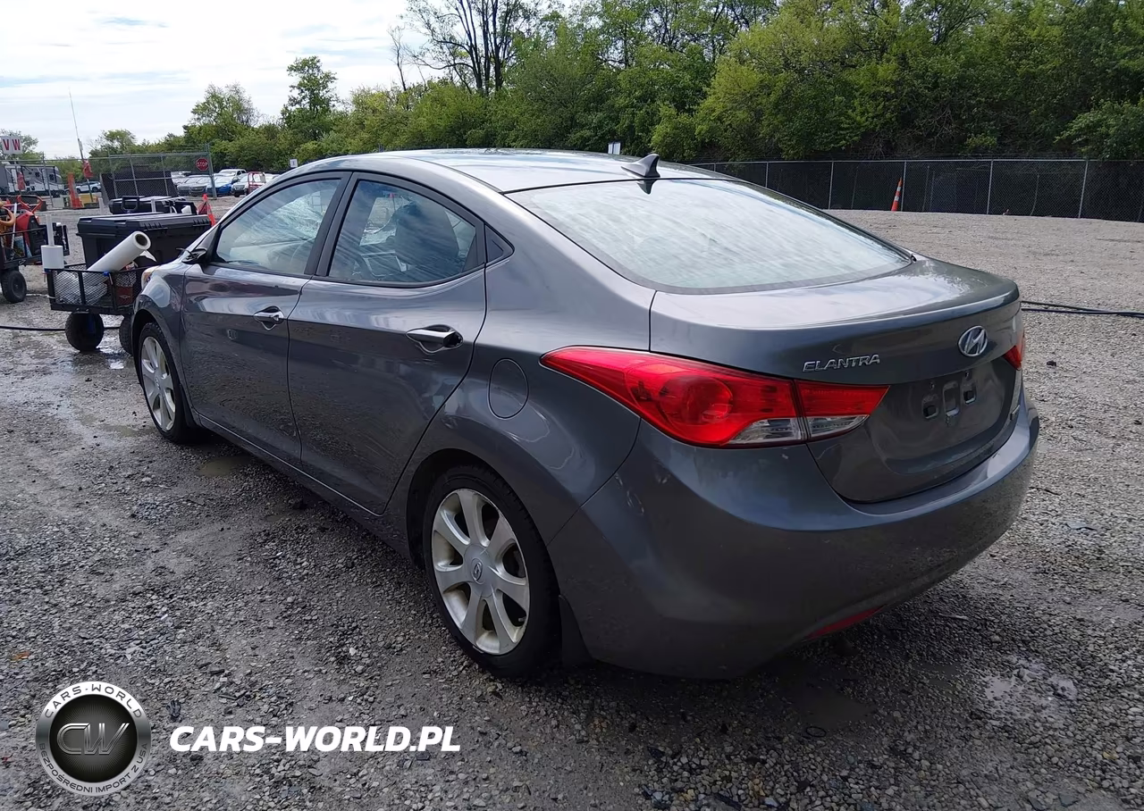 2012 Hyundai Elantra Limited VIN:5NPDH4AE4CH136814 - 3
