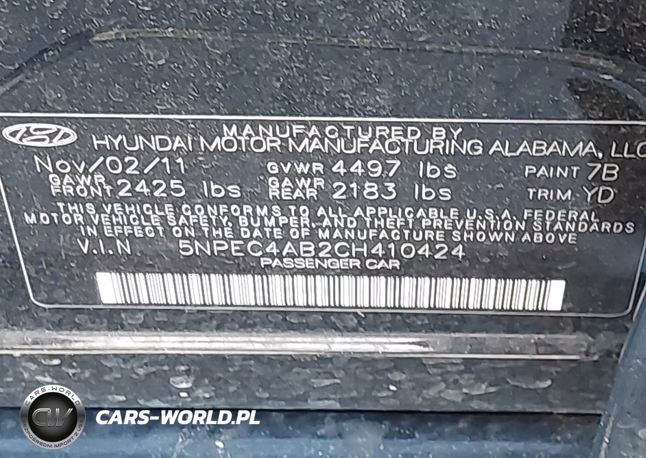 2012 Hyundai Sonata Limited 2.0T VIN:5NPEC4AB2CH410424 - 9