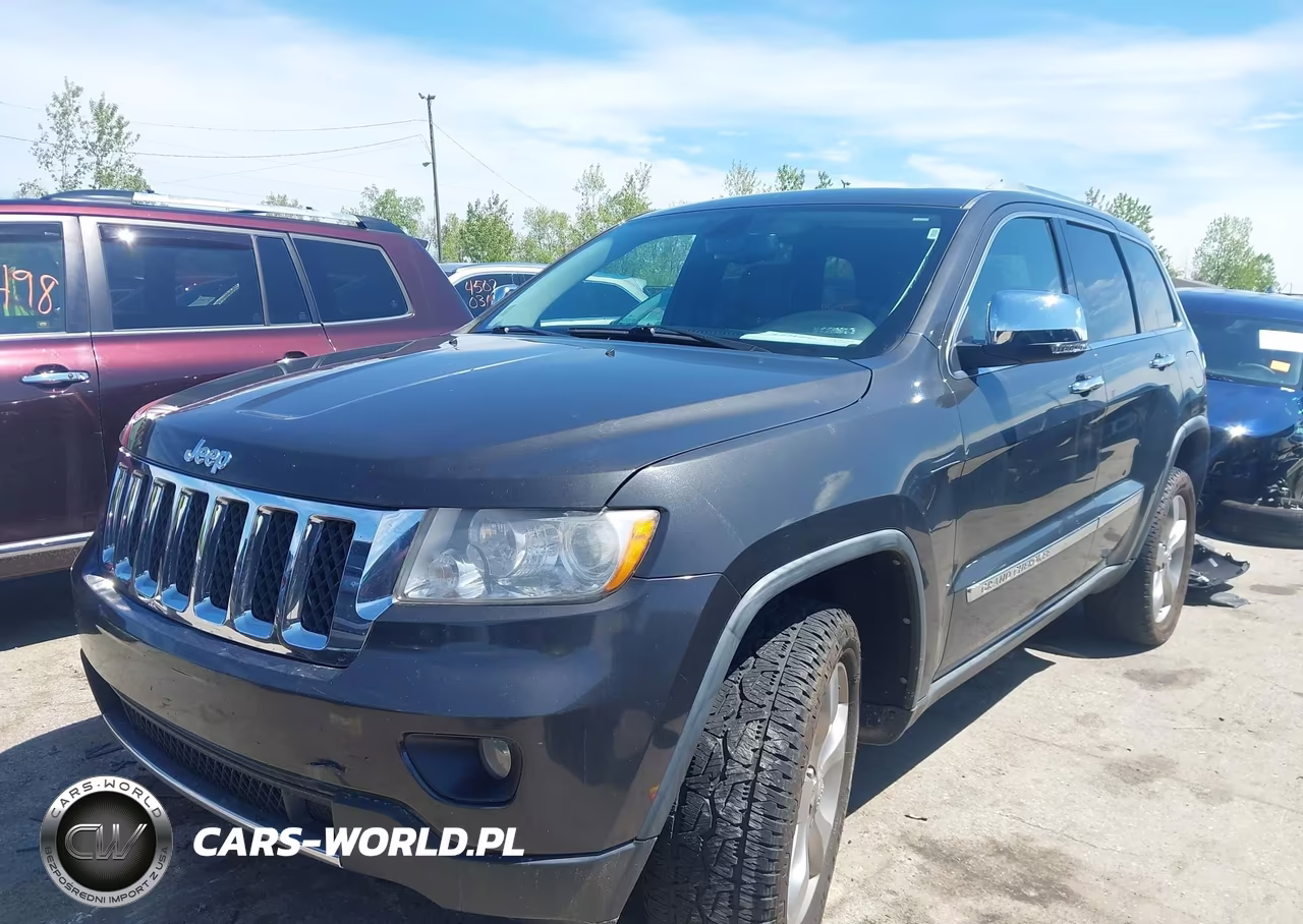 2011 Jeep Grand Cherokee Overland VIN:1J4RR6GTXBC605641 - 2