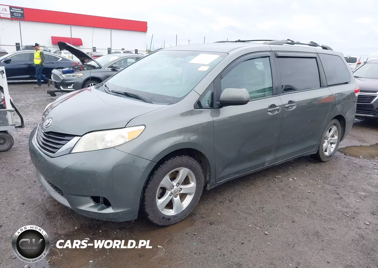 2012 Toyota Sienna Le V6 8 Passenger VIN:5TDKK3DC4CS188581 - 2