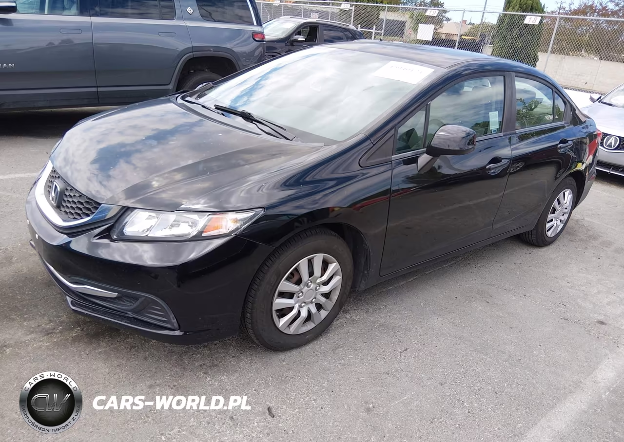 2013 Honda Civic Lx VIN:19XFB2F50DE278509 - 2