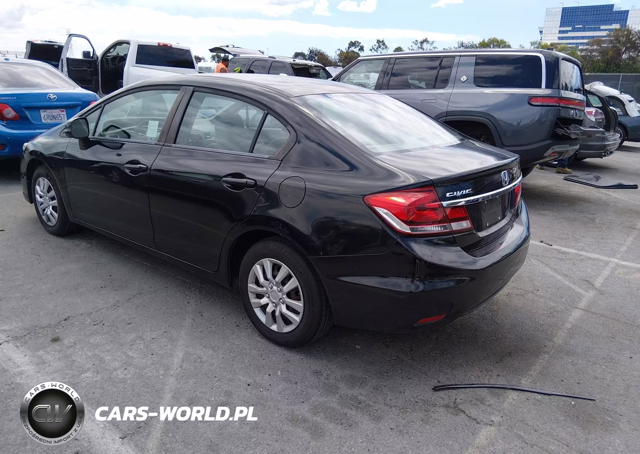 2013 Honda Civic Lx VIN:19XFB2F50DE278509 - 3