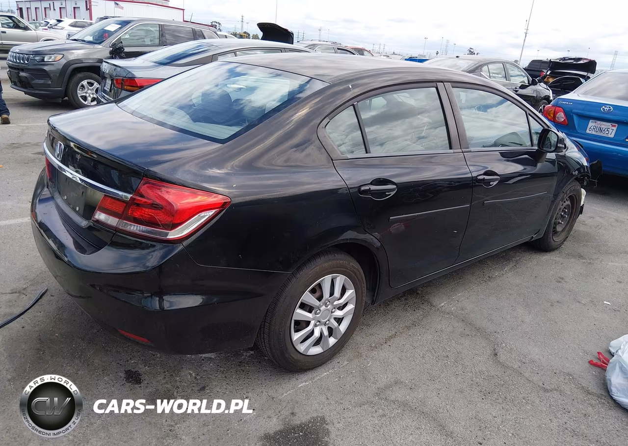 2013 Honda Civic Lx VIN:19XFB2F50DE278509 - 4