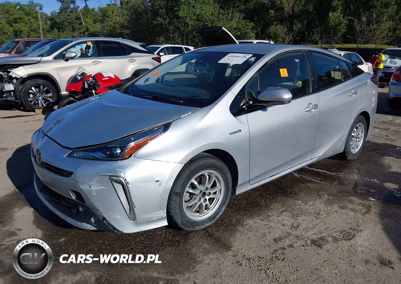 2019 Toyota Prius Xle VIN:JTDL9RFU6K3005397 - 2