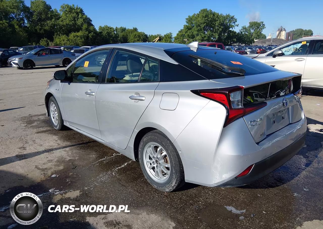 2019 Toyota Prius Xle VIN:JTDL9RFU6K3005397 - 3