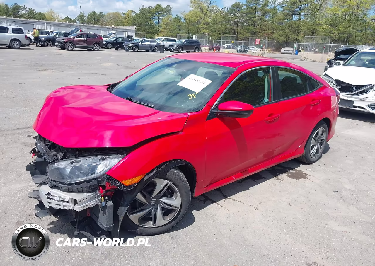 2020 Honda Civic Lx VIN:2HGFC2F66LH595088 - 2