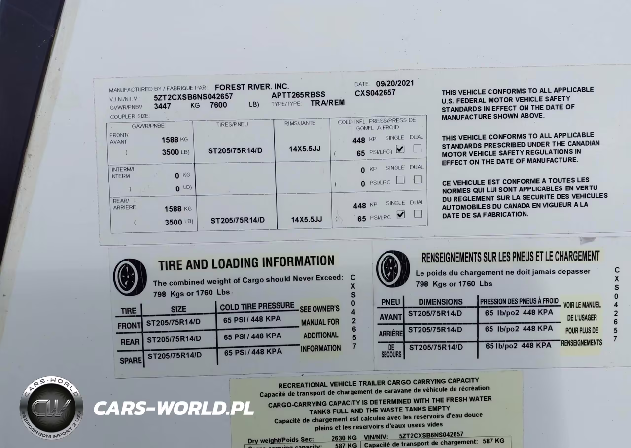 2022 Coachmen Travel VIN:5ZT2CXSB6NS042657 - 9
