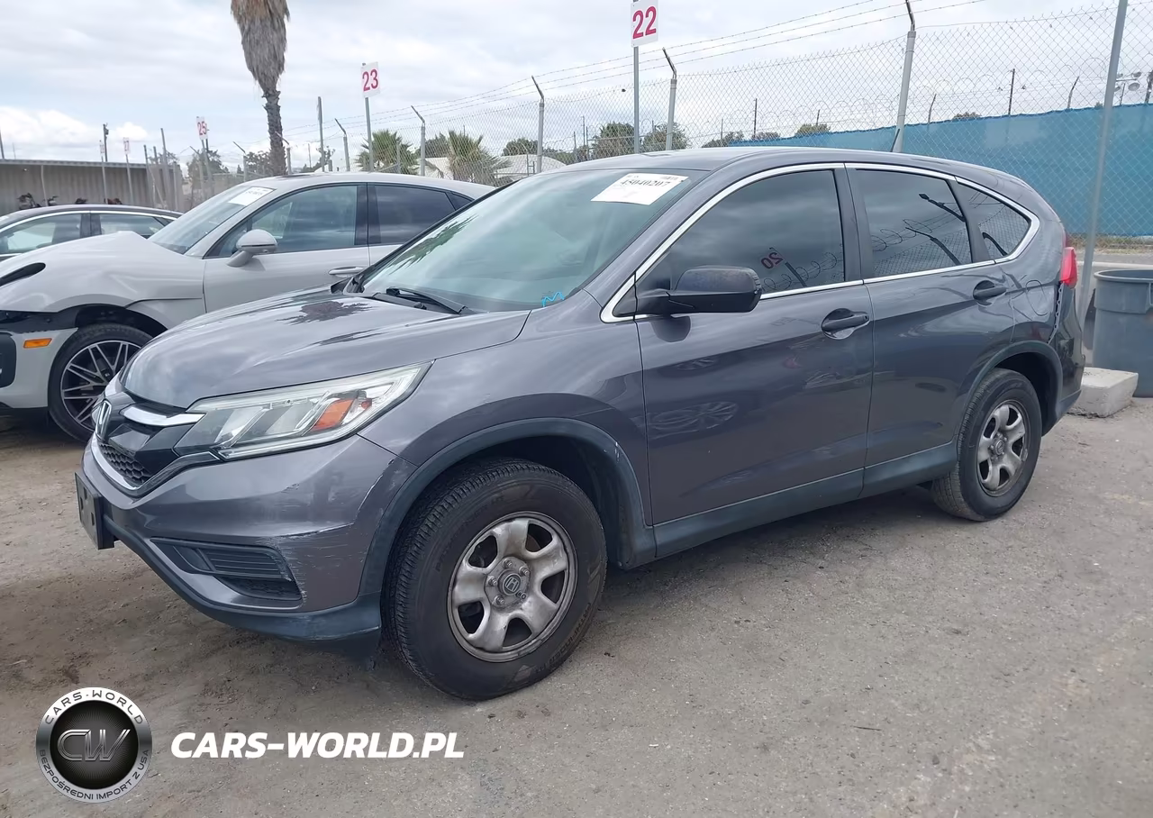 2015 Honda Cr-V Lx VIN:2HKRM3H3XFH503946 - 2