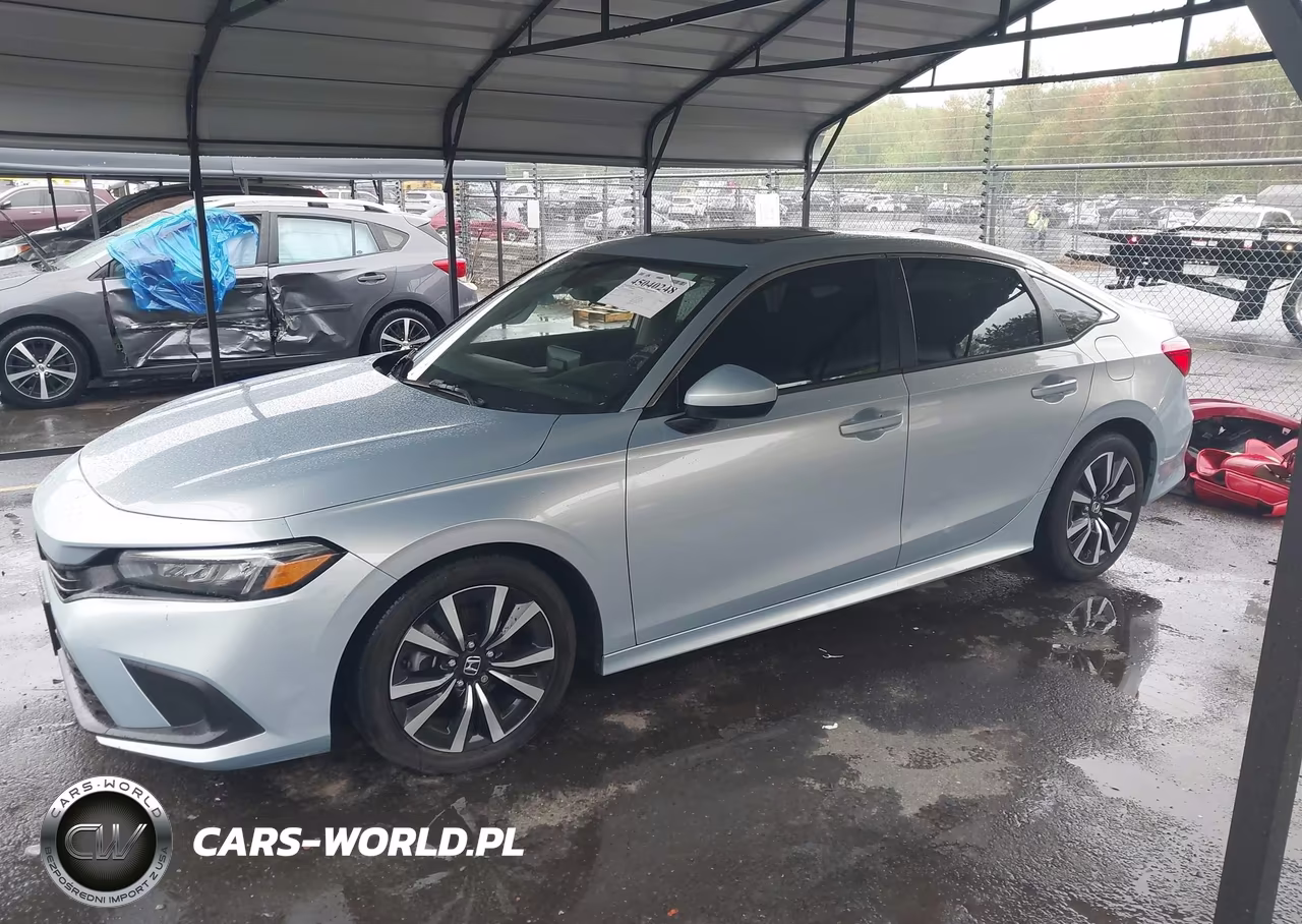 2022 Honda Civic Ex VIN:2HGFE1F72NH322360 - 14