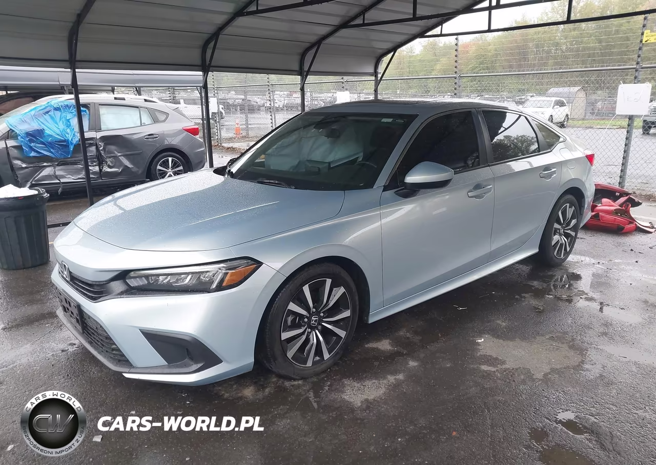 2022 Honda Civic Ex VIN:2HGFE1F72NH322360 - 2