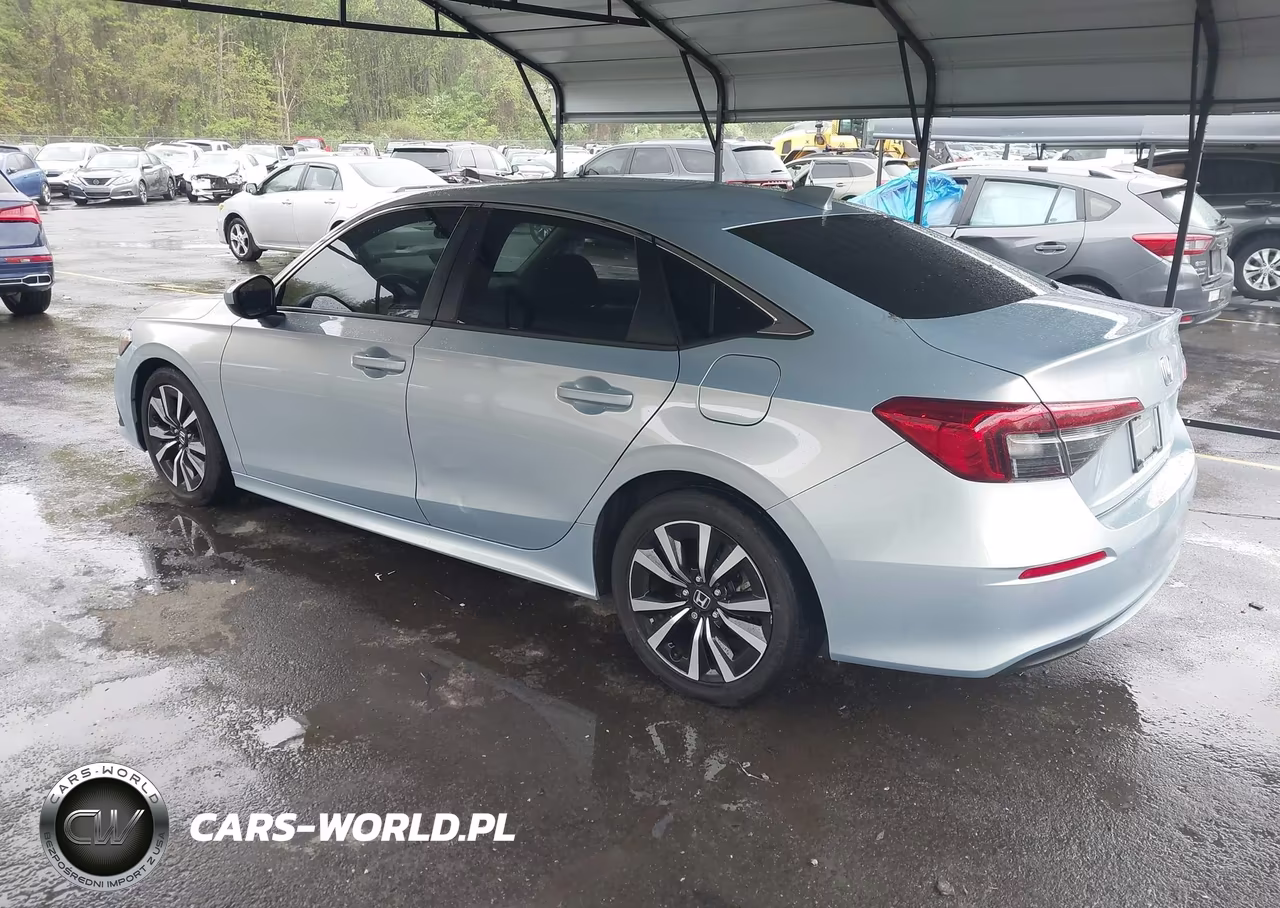 2022 Honda Civic Ex VIN:2HGFE1F72NH322360 - 3