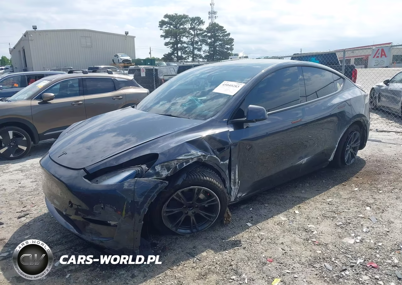 2024 Tesla Model Y Long Range Single Motor Rear-Wheel Drive-Rwd VIN:7SAYGDED3RA303984 - 6