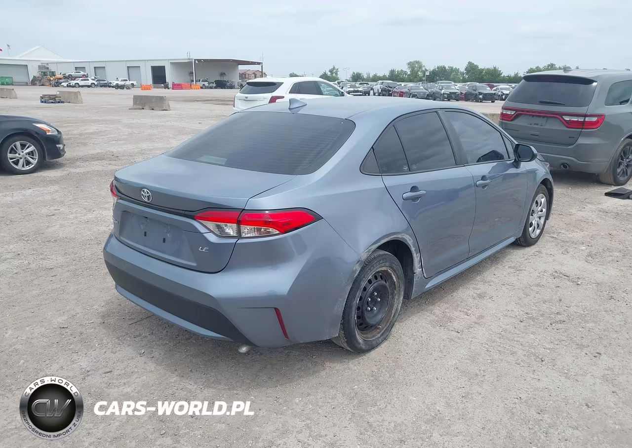 2022 Toyota Corolla Le VIN:5YFEPMAE8NP372587 - 4