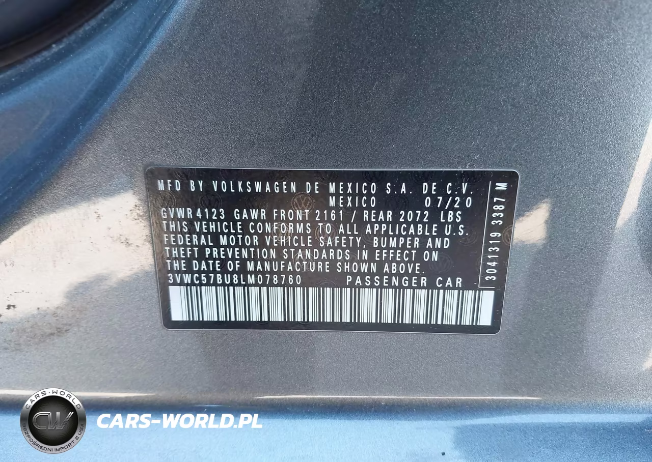 2020 Volkswagen Jetta 1.4T R-Line-1.4T S-1.4T Se VIN:3VWC57BU8LM078760 - 9