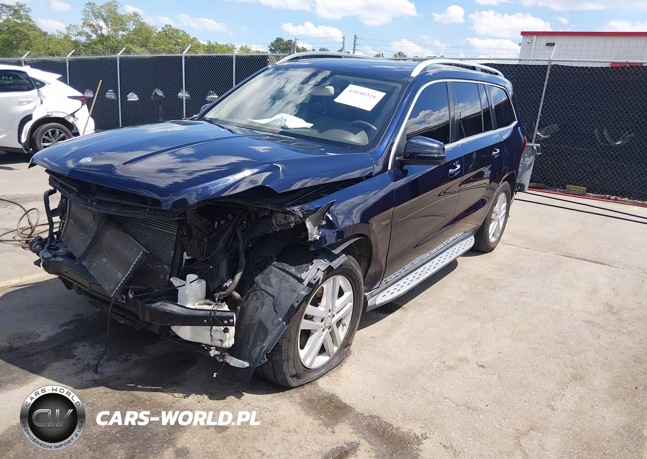 2015 Mercedes-Benz Gl 450 4Matic VIN:4JGDF6EE4FA481540 - 2