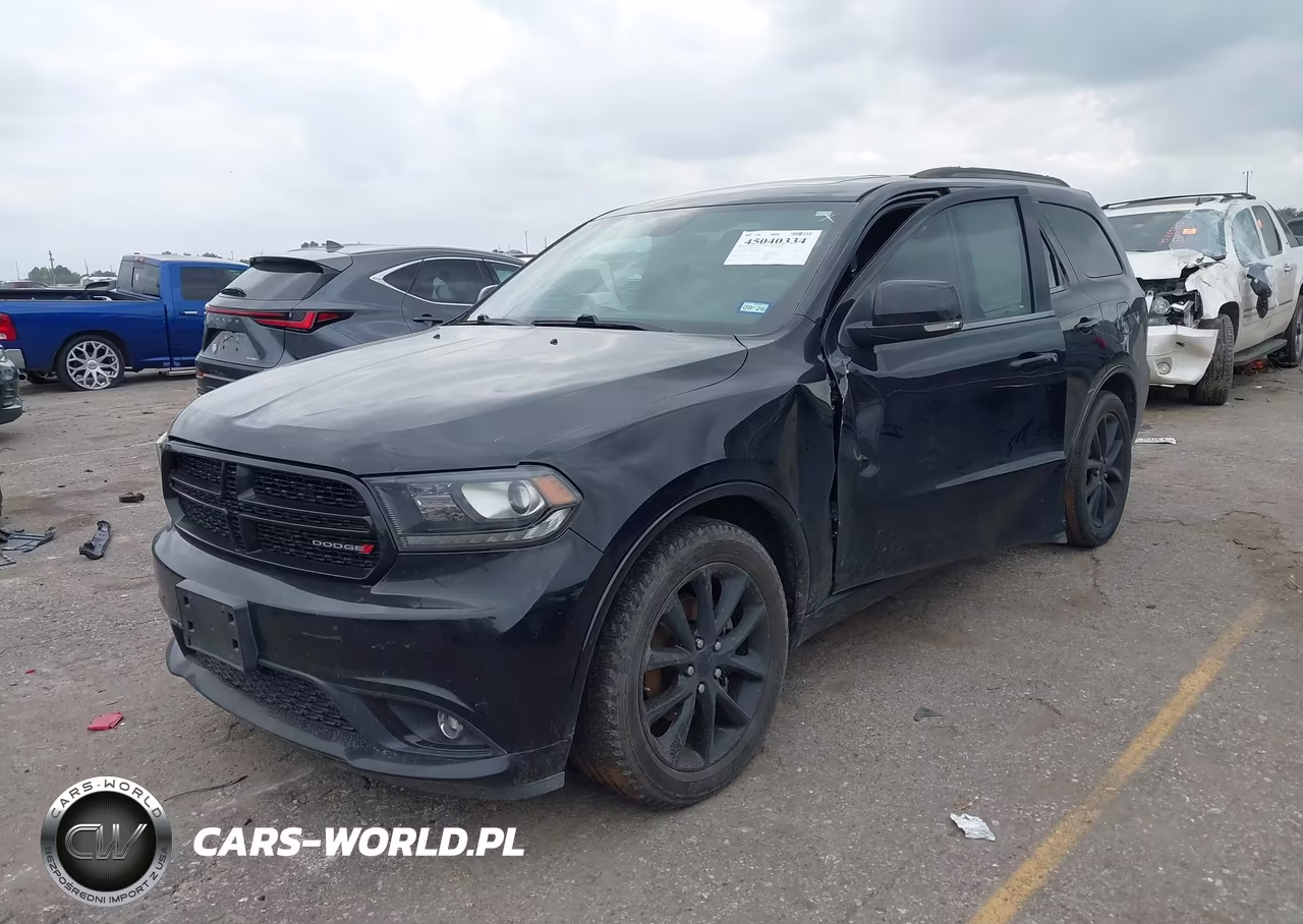 2017 Dodge Durango Gt Rwd VIN:1C4RDHDG1HC936253 - 2