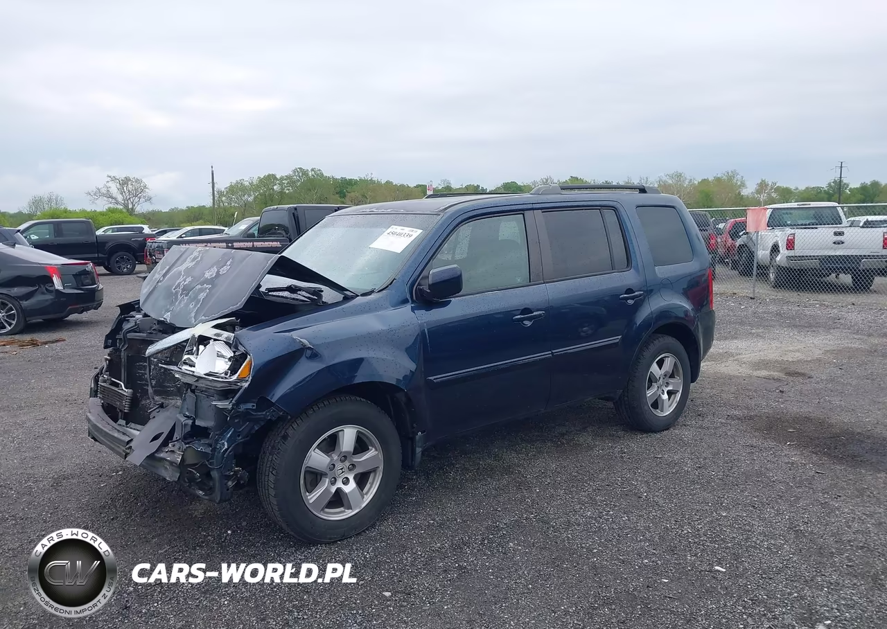 2010 Honda Pilot Ex VIN:5FNYF4H4XAB034465 - 2